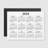 Blanco kalender 2018 (Voorkant / Achterkant)