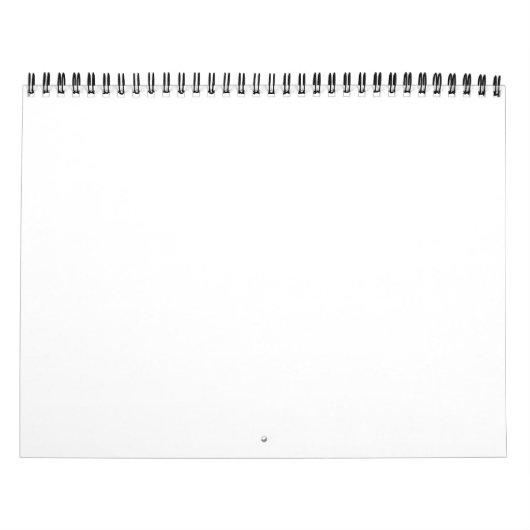 Blanco kalender 2026 (Hoes)