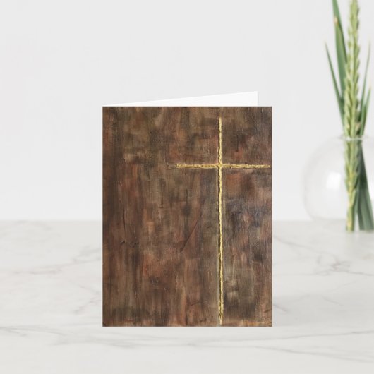 blanco kruisnotitie Kaart (Voorkant)