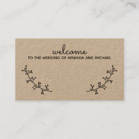 Blanco lustige llen Kraft Paper Weddenschap
