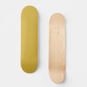 Blanco metalen goudkleur: ontwerp 7 3/4 inch skateboard (Voorkant)