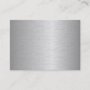 Blanco metallische Visitekaartjes