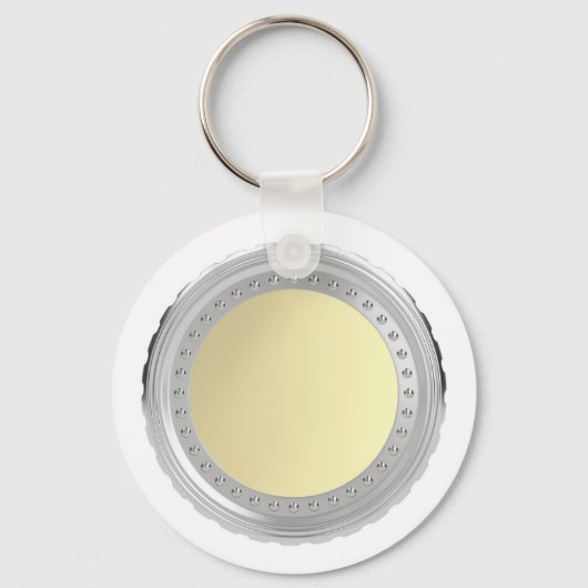 Blanco munt sleutelhanger (Voorkant)