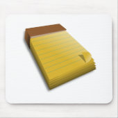 Blanco notebook muismat (Voorkant)