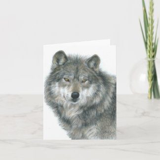 Blanco Notecard "Haunted Eyes" Originele Kunst Kaart