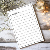 Blanco oorlogskamer - gebeden post-it® notes