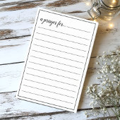 Blanco oorlogskamer - gebeden post-it® notes