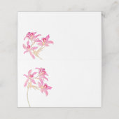 Blanco orchidee-bruiloft (Buitenkant ongevouwen)