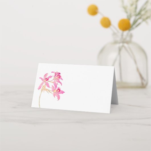 Blanco orchidee-bruiloft (Voorkant)