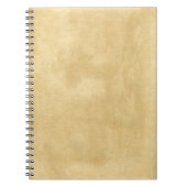 Blanco oud papier notitieboek (Voorkant)
