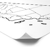 Blanco overzicht Californische provincies (Hoek)