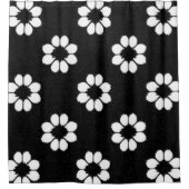 Blanco Petals Douchegordijn (Voorkant)