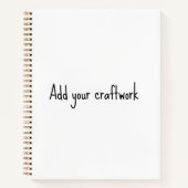 Blanco plakboek notitieboek (Voorkant)