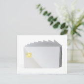 Blanco plastic kaarten met chip (Staand voorkant)