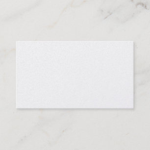 Blanco platina metallisch zilver Visitekaartje. Visitekaartje