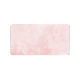 Blanco Roos Blush Waterverf Etiket