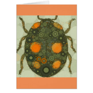 Blanco  scarab Beetle Insect Art
