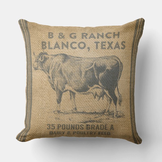 Blanco Texas Kussen (Voorkant)