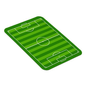 Blanco veld Voetbal (Football pitch) Magneet