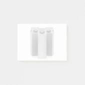 Blanco verpakkingen voor sap of melk post-it® notes (Voorkant)