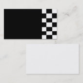 blanco visitekaartje (Voorkant / Achterkant)