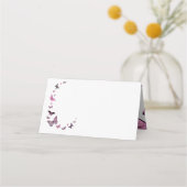 Blanco vlinder voor handgeschreven bruiloft (Achterkant)