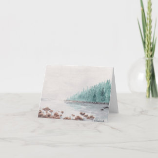 Blanco, Waterverf Notitiekaartje