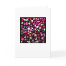 Blanco wenskaart, foto vooraan