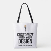 blanco zakelijke bedrijf Professional Draagtas (Achterkant)