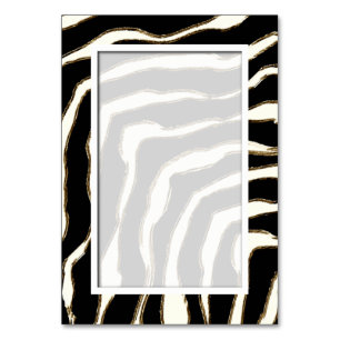  blanco zebra-printkaart kaart
