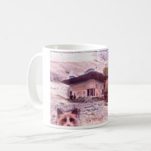 Blancs amusants 325 ml Mug blanc classique (Devant gauche)