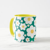 Blancs Daisers Mug (Devant gauche)