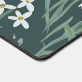 Blancs De Neige Fleurs Sur Vert (Coin)