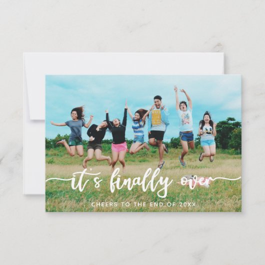 Blancs des cartes de Noël amusantes (Devant)