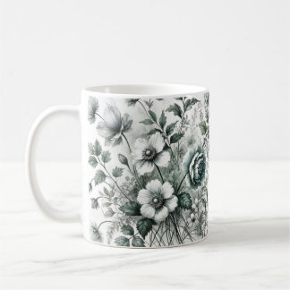 Blancs du printemps Design Café Mug