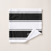 Blancs et noirs classiques (Gant de toilette)