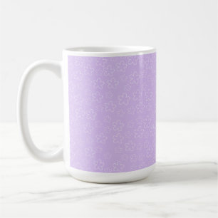 Blancs Lilac Cerise Fleur Fête des mariées Thé Mug