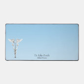 Blancs miroir dentaire Toothbrush Caduceus Médical (Recto)