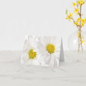 Blancs - Modèle Fleur de marguerite Customisé (Fleur jaune)