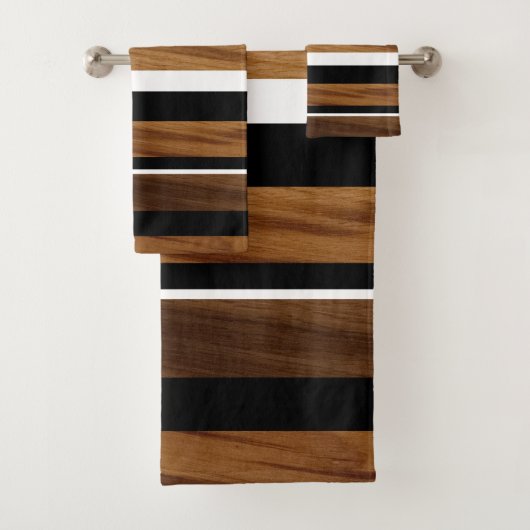 Blancs noirs en bois #1 (En situation)