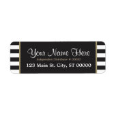 Blancs noirs et blancs - Or - Étiquette (Devant)