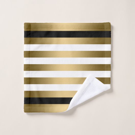 Blancs Noirs Et Or (Gant de toilette)