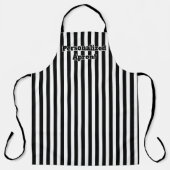 Blancs noirs Halloween couleurs tablier (Recto)