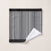 Blancs noirs irréguliers (Gant de toilette)