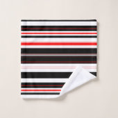 Blancs rouges et noirs (Gant de toilette)