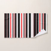 Blancs rouges et noirs (Serviette à main)