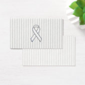 Blancs sur les rayures de sensibilisation au ruban (Bureau)