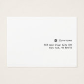 Blancs trois paires de trous d'oreille (Dos)