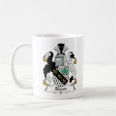 Bland Family Crest Koffiemok (Links)