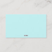 Blangen Visitekaartje (Achterkant)